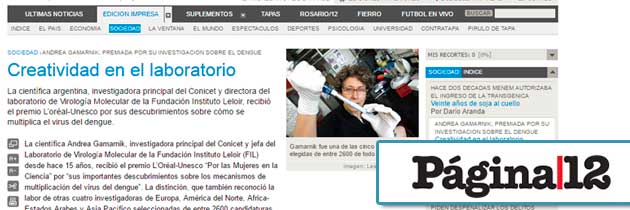 Andrea-Gamarnik---Premio-Loreal-UNESCO---Nota-Pagina-12