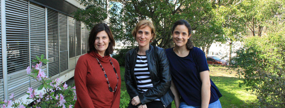 Dra. Laura Morelli, Dra. María Carolina Dalmasso  y la economista Paula Prados