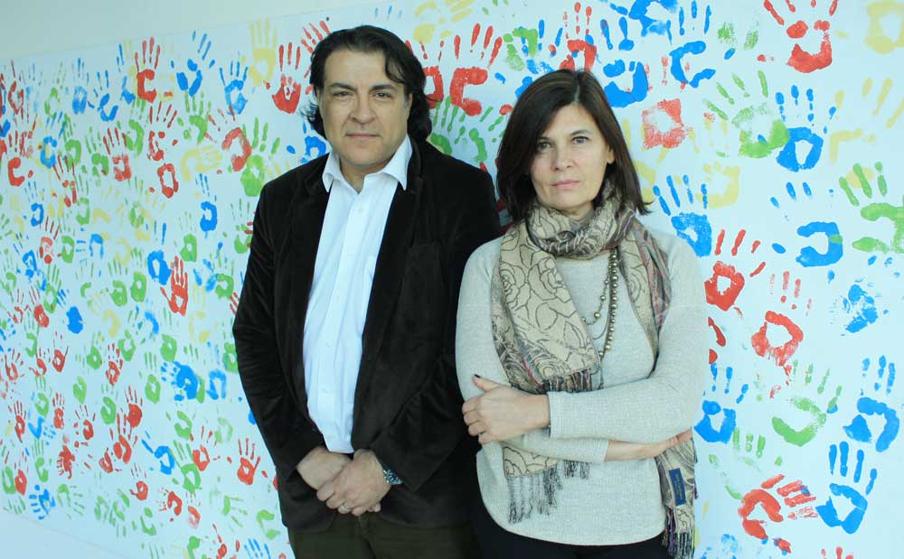 Dra. Laura Morelli y el Dr. Luis Brusco
