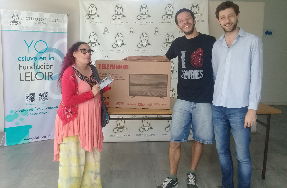 Patricia Delorenzo, ganadora del premio otorgado por el Instituto Leloir en el marco de La Noche de los Museos.