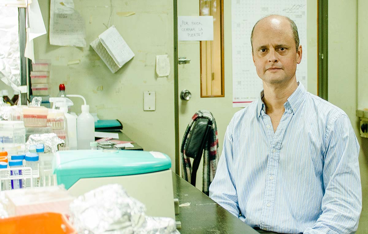 El doctor Pablo Cerdán, jefe del Laboratorio de Biología Molecular de Plantas de la Fundación Instituto Leloir.
