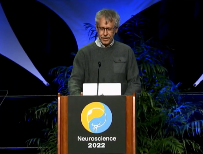 Alejandro Schinder, primer investigador de América Latina en dar una conferencia plenaria durante el encuentro más importante de neurociencias