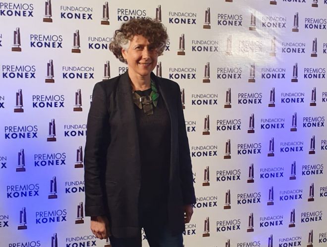 Andrea Gamarnik recibió el Premio Konex de Platino por su labor destacada en el área de “Desarrollo Tecnológico” durante los últimos 10 años