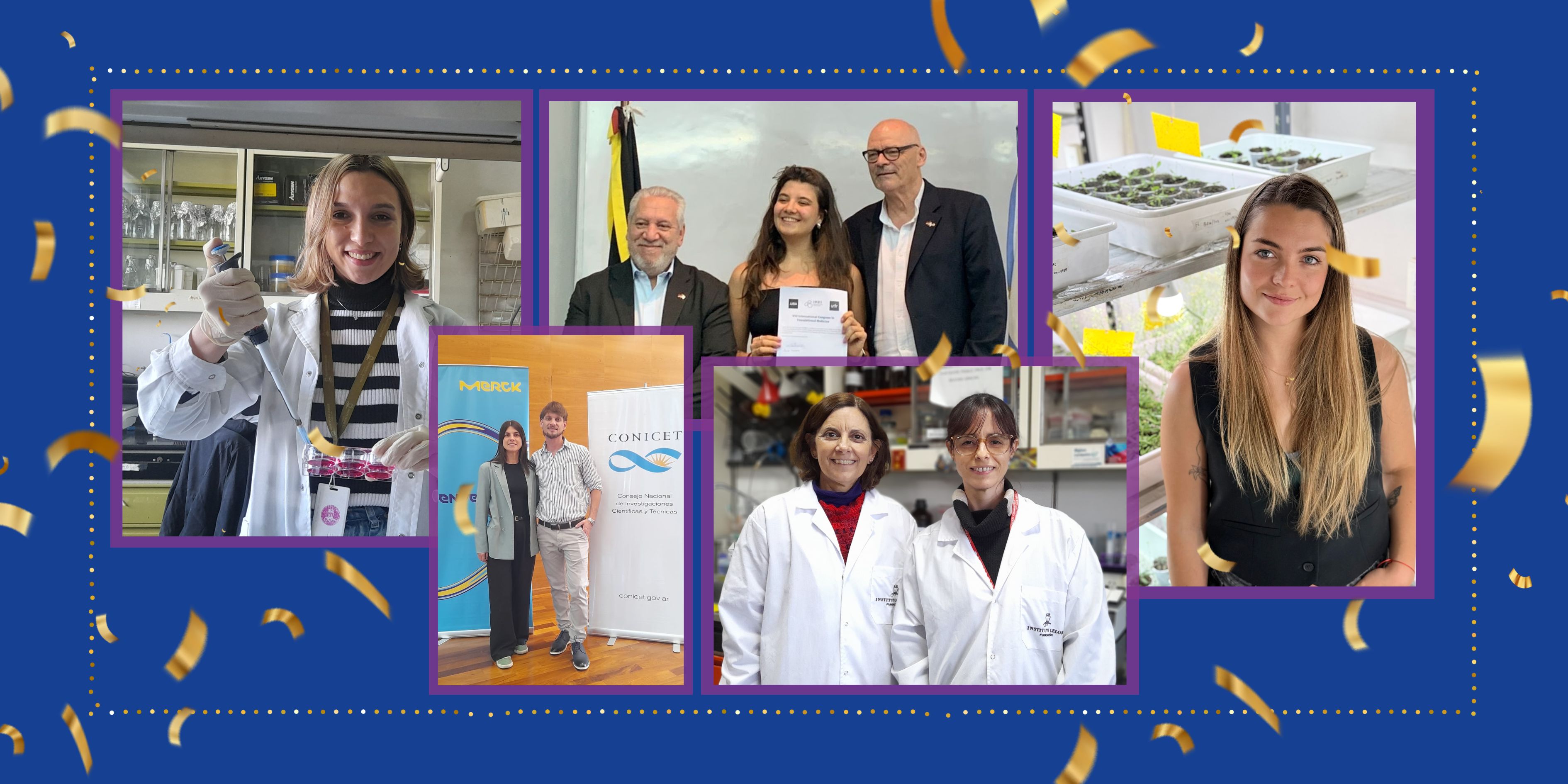 Cerramos 2025 con premios y reconocimientos para varios de nuestros investigadores y becarios