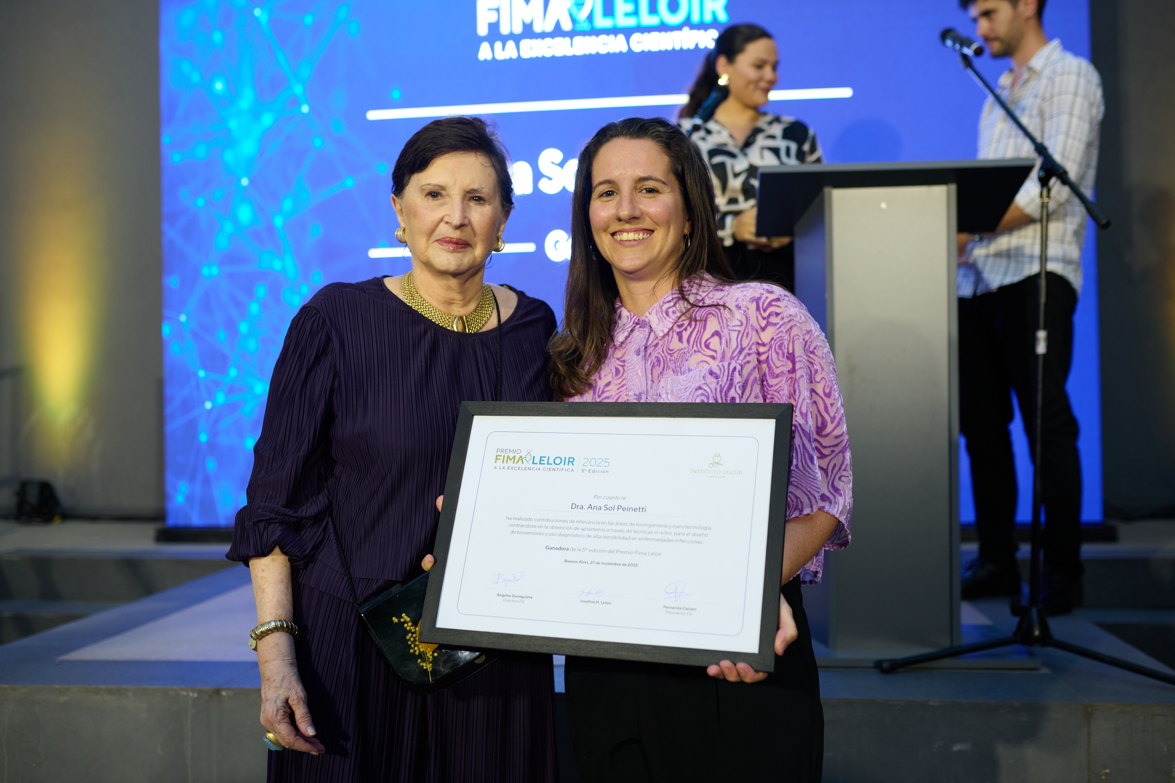 Se entregaron los Premios Fima Leloir 2025 “a la Excelencia Científica de Jóvenes Investigadores