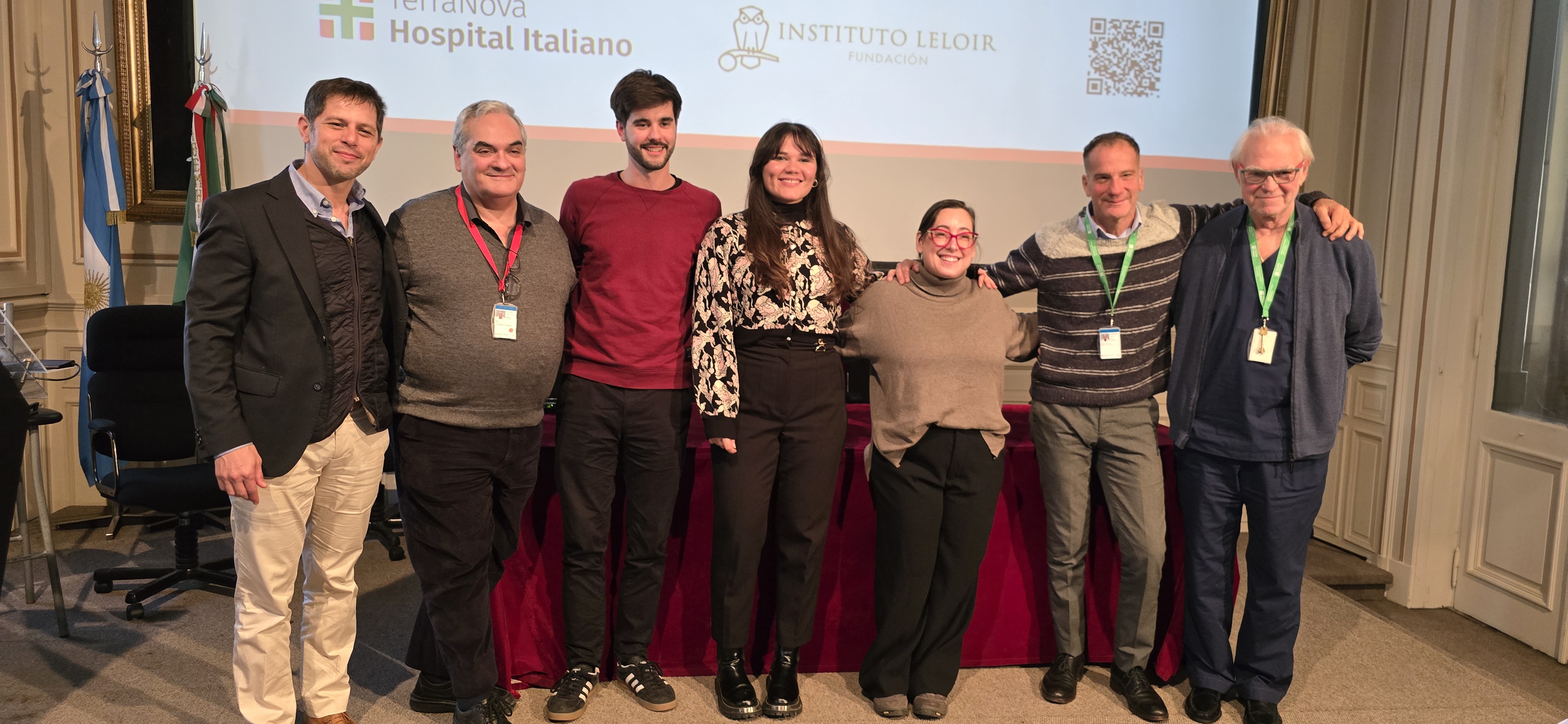 Presentamos “Salsa golf” a los profesionales del Hospital Italiano, en el marco del 5º Punto de Encuentro entre nuestras instituciones