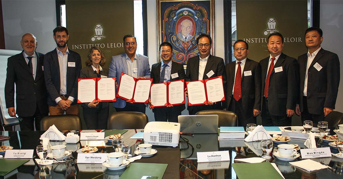 El Instituto Leloir  y la Universidad de Hunan de China establecen acuerdo de cooperación científica que apunta al sector agro