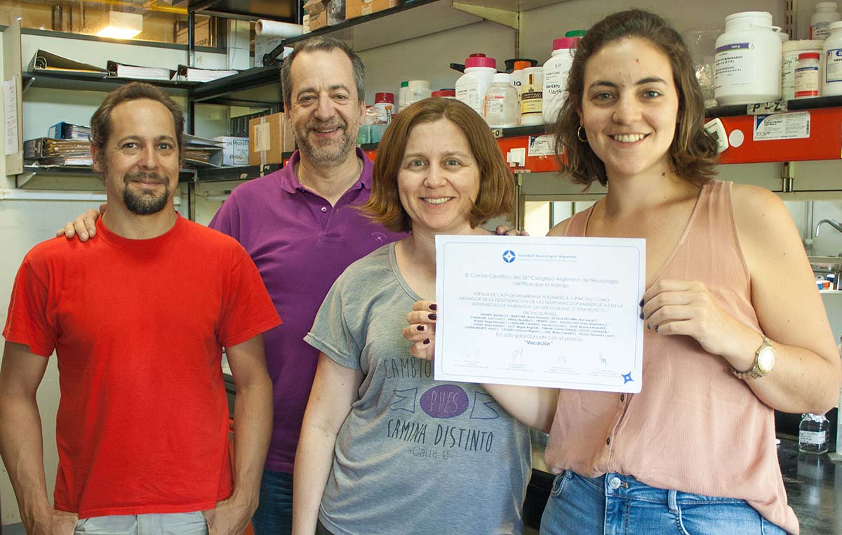 Premian estudio del Instituto Leloir sobre Parkinson