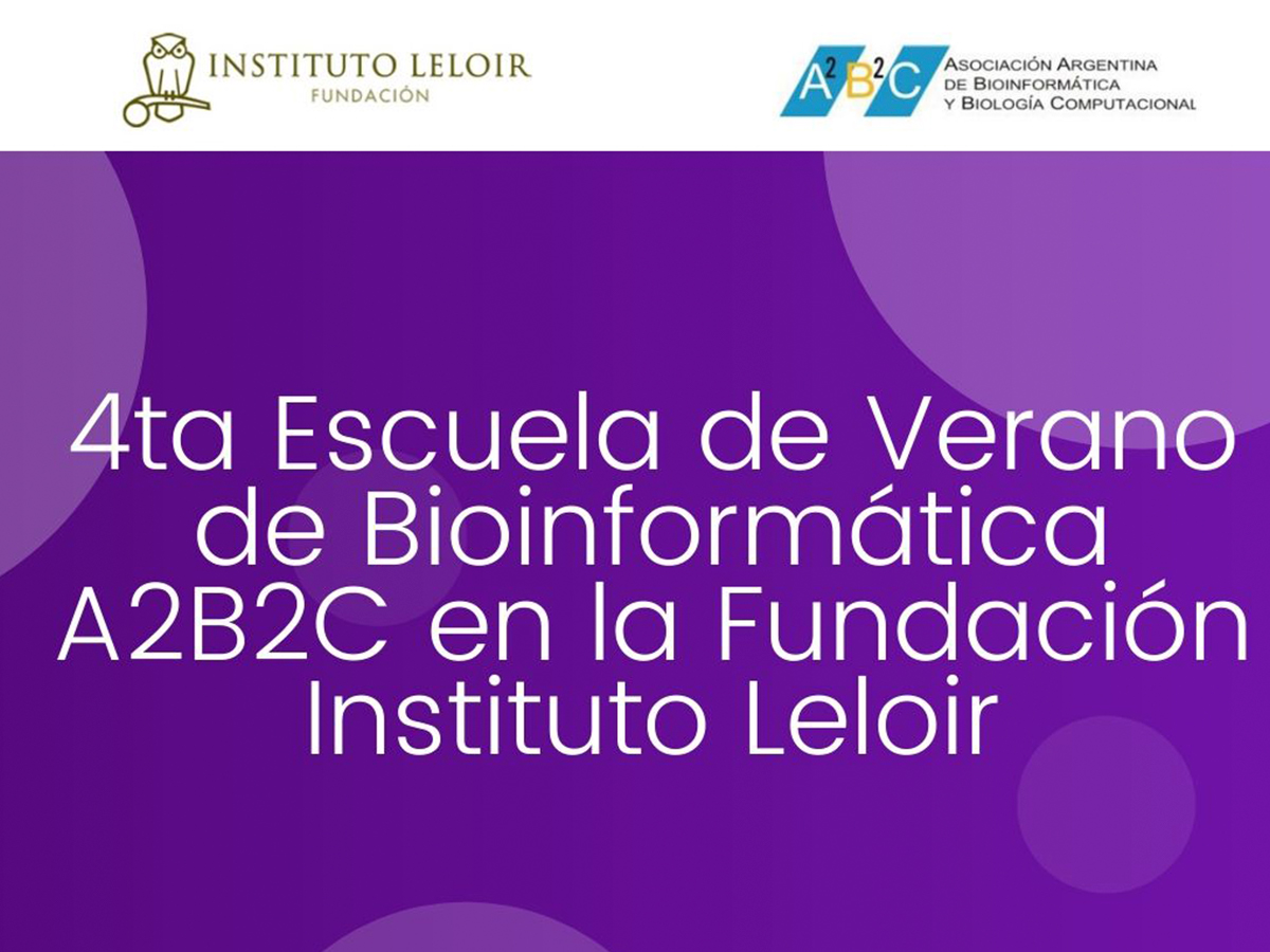 Escuela de Verano de Bioinformática en la Fundación Instituto Leloir